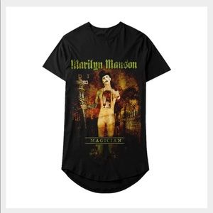 Marilyn Manson long line tee